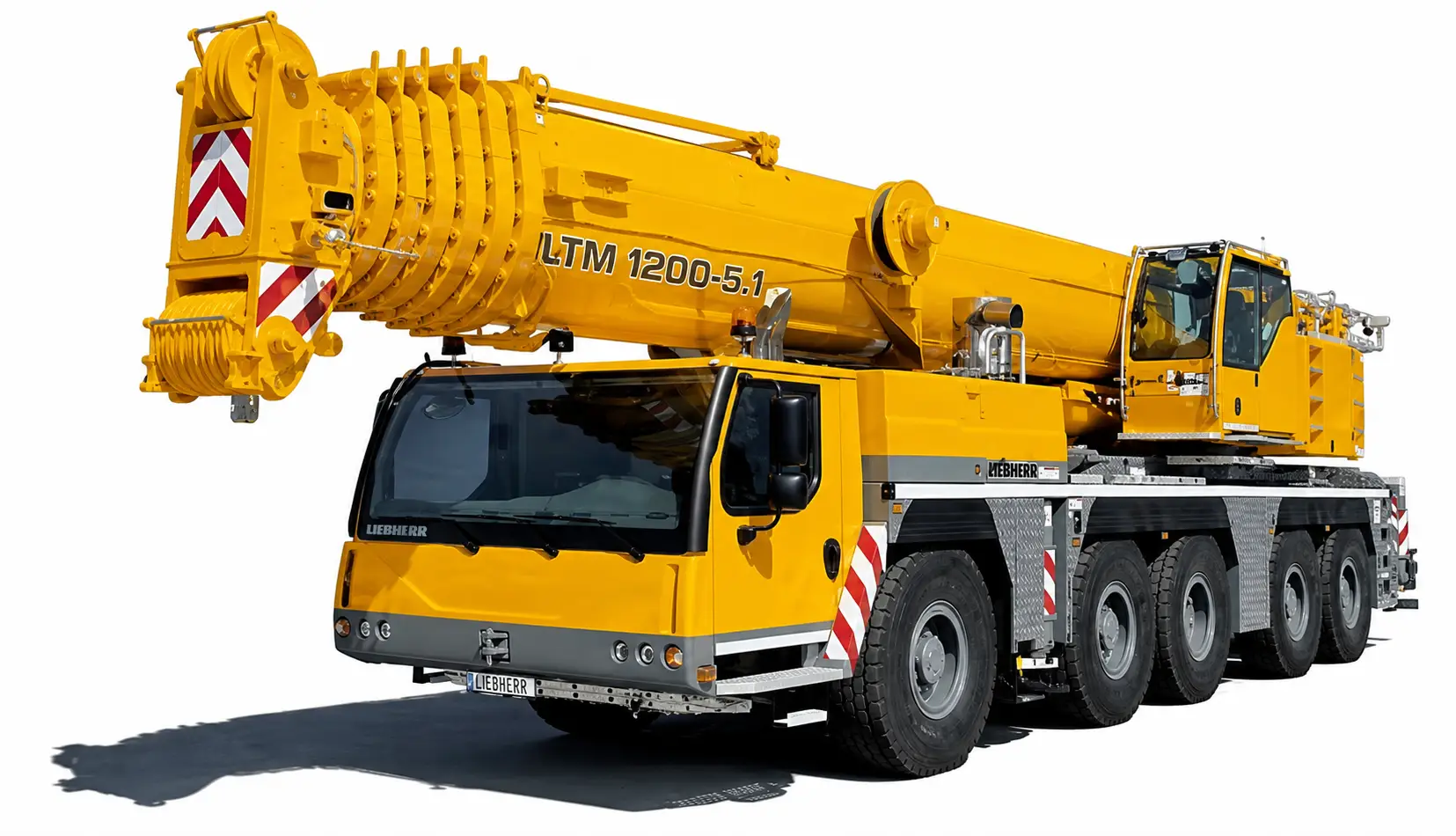 Liebherr LTM 1200-5.1 - dźwig samojezdny Dźwigi Prokop